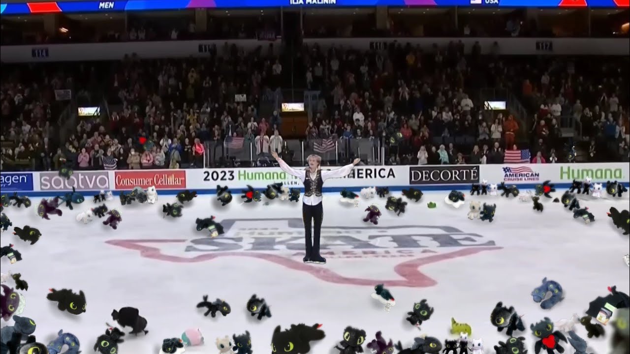 Ilia Malinin wants TOOTHLESS plushies at the competitions