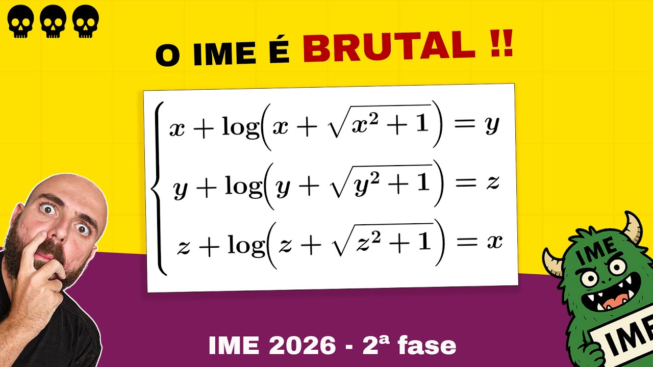 O MONSTRO SAGRADO DO IME 2026 ( sem derivada )