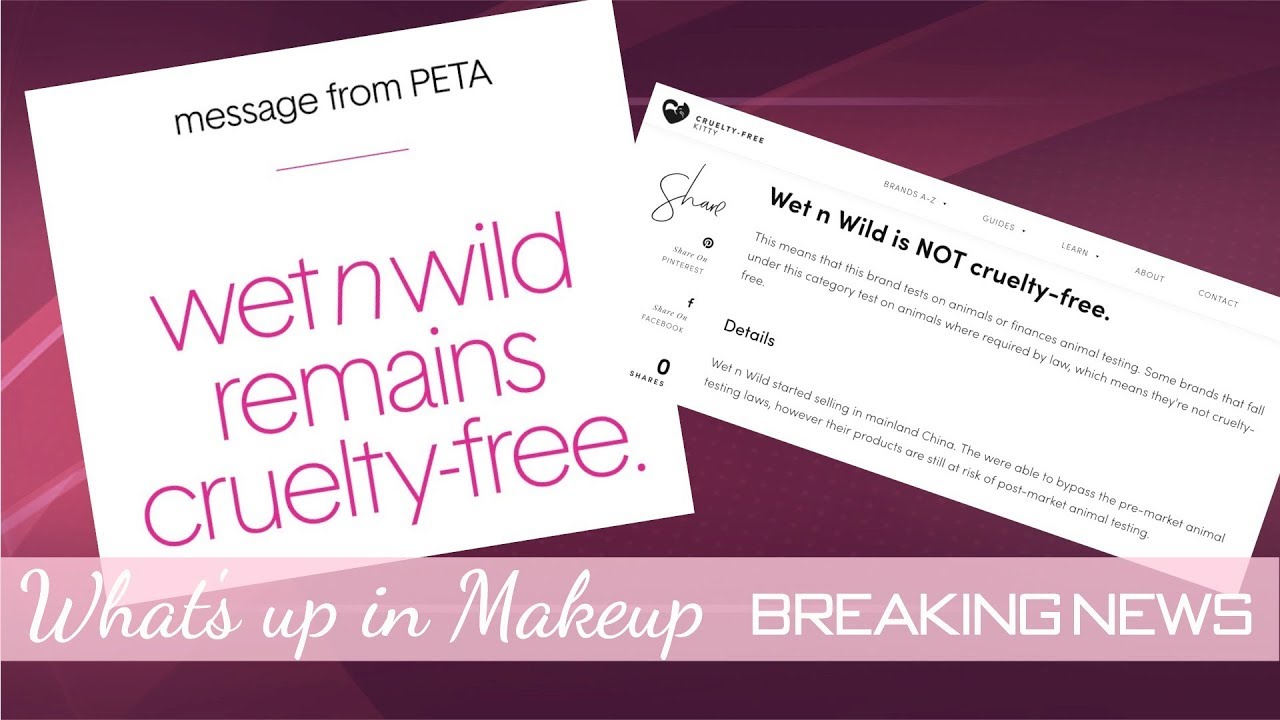 Wet N Wild Cruelty Free? This could change everything.... - YouTube