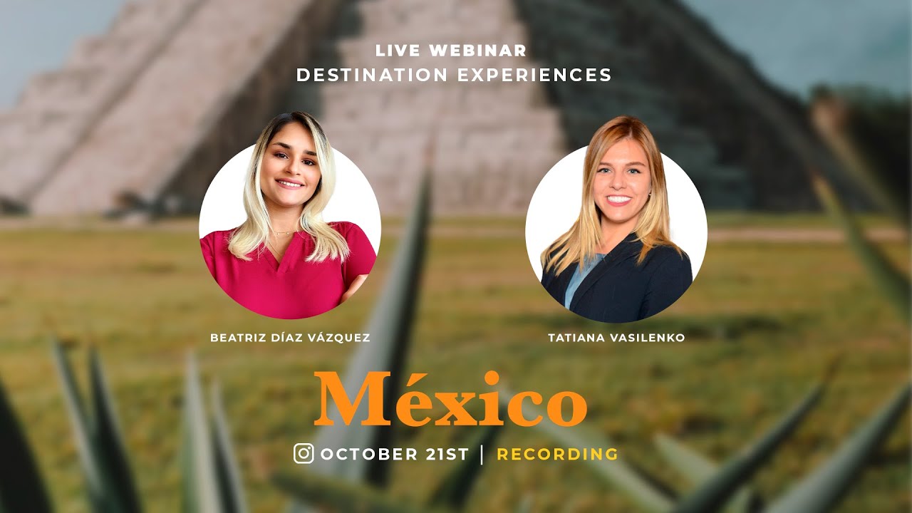 inCruises Destination Experiences Webinar: Mexico!