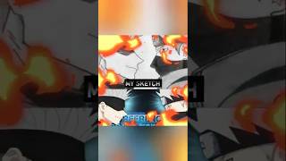 Gojo &amp; Kakashi Sketch 🔥 | Anime Drawing #Shorts