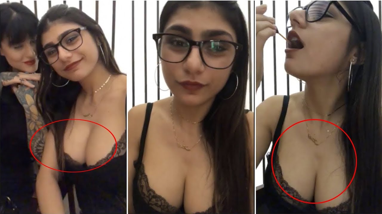 Mia khalifa Snapchat live Video March.