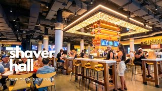 Inside Shaver Hall NYC | Midtown’s Newest Food Hall & Cheese Conveyor Belt Tour