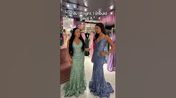 Did you see that coming 👀 #promdressshopping #prom #promdress #promdressideas #dress