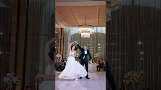 Epic first dance from this weekend with Ashlyn and Thomas!