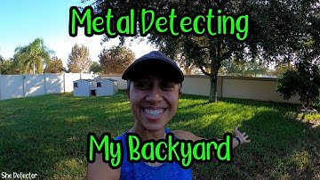 Metal Detecting My Backyard!