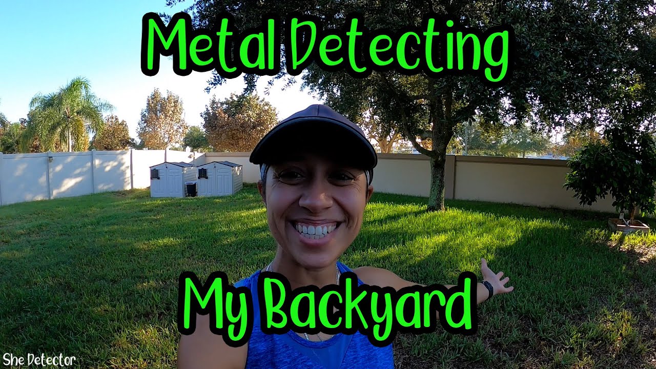 Metal Detecting My Backyard!