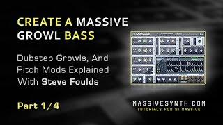 Massive Dubstep Growl Bass Using Picth Mods - Part 1/4