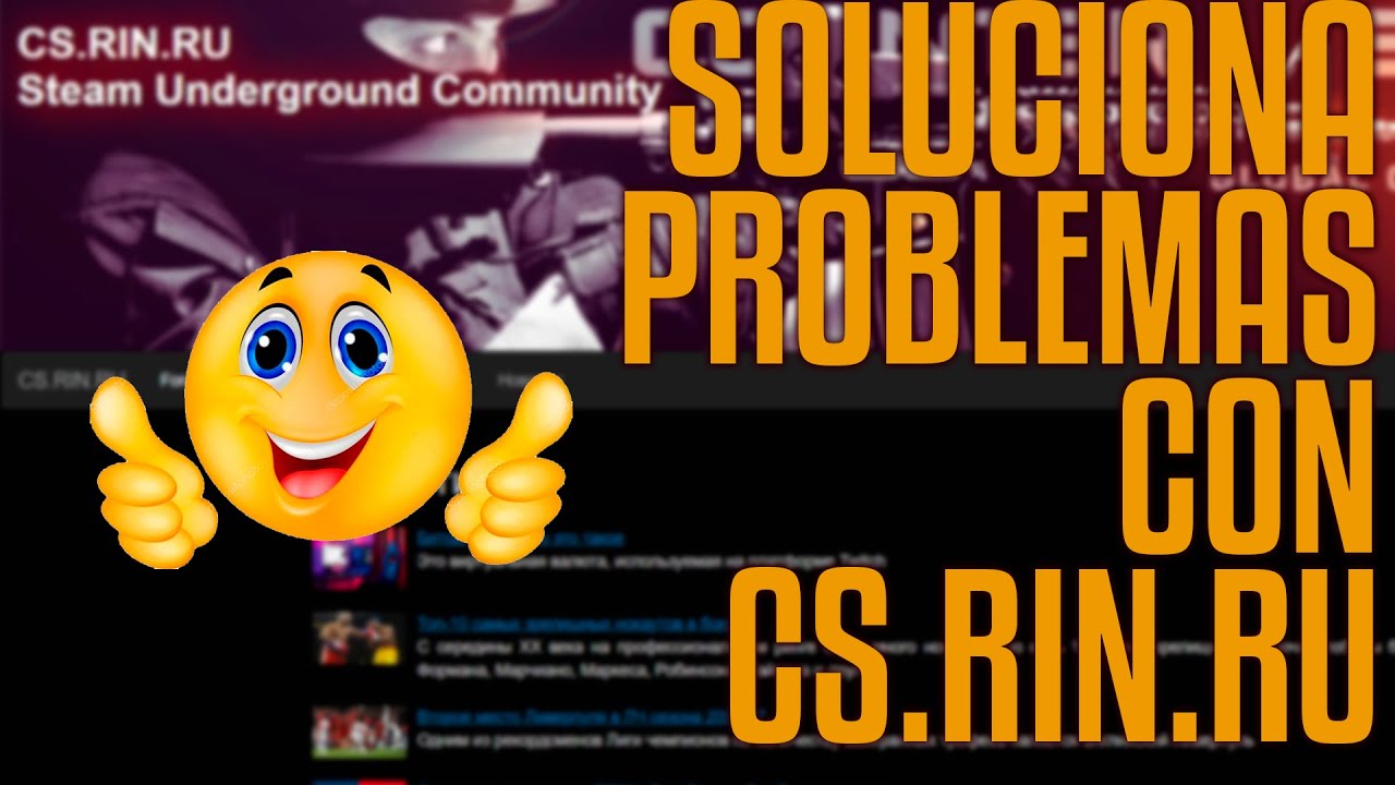 CS.RIN.RU: buscar en el foro, creacion de cuenta y archivos faltantes ...