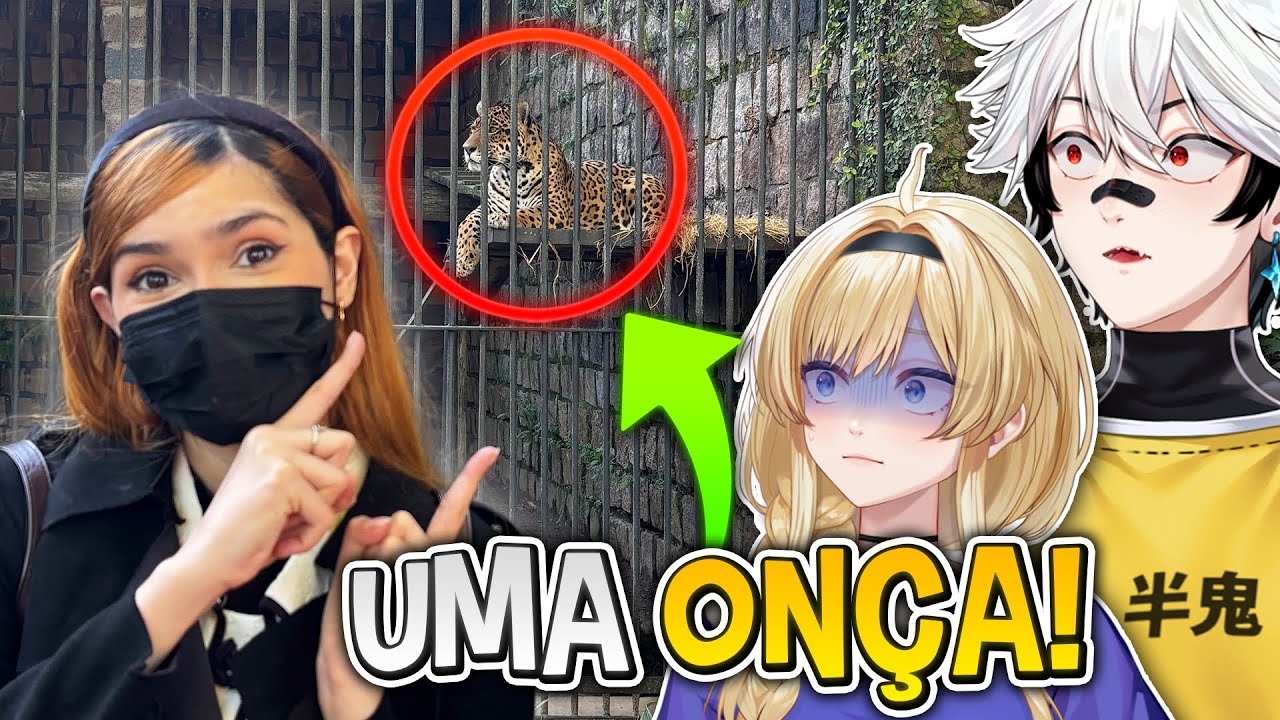 PRIMEIRA VEZ dela em um ZOOLÓGICO! Toshi e Mako passeiam | Motovlog