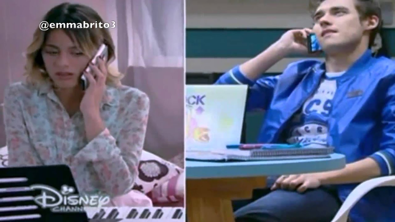 León y Violetta se piensan y empiezan a componer un nuevo tema (03x62)