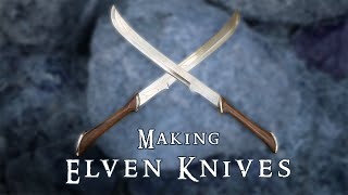 FORGING ELVEN KNIVES | Inspired by The Lord of the Rings