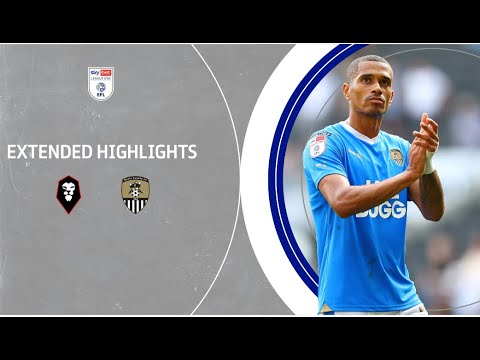 Salford city v notts county extended highlights