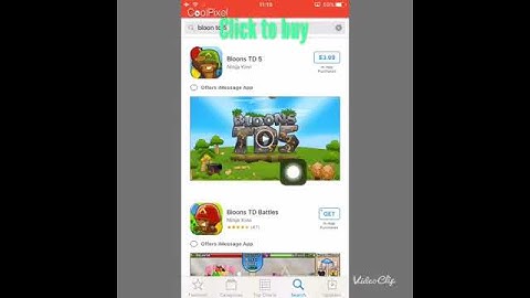 New download Bloons TD5 from App Store