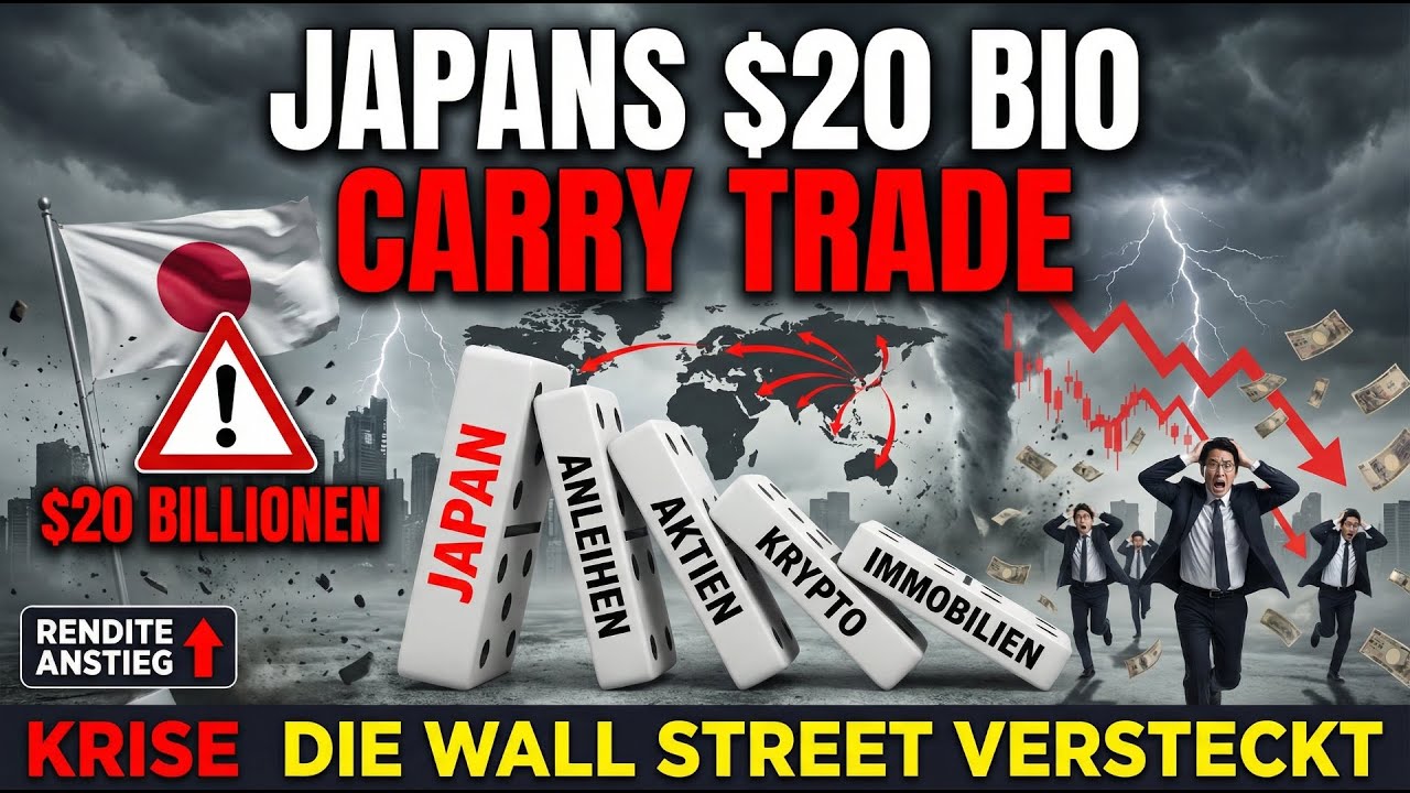 Japan löst eine 20-Billionen-$-Krise aus | dein Portfolio hat nur noch 90 Tage