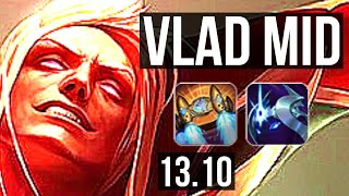 VLAD vs YASUO (MID) | 1.9M mastery, 5/1/2, 400+ games | KR Master | 13.10