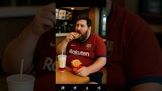 messi in de MC donolds