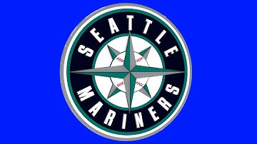 Seattle Mariners Blue Screen Logo Loop Chroma Animation