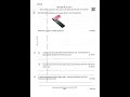 2025 Pre-Technical Studies KJSEA Past Paper