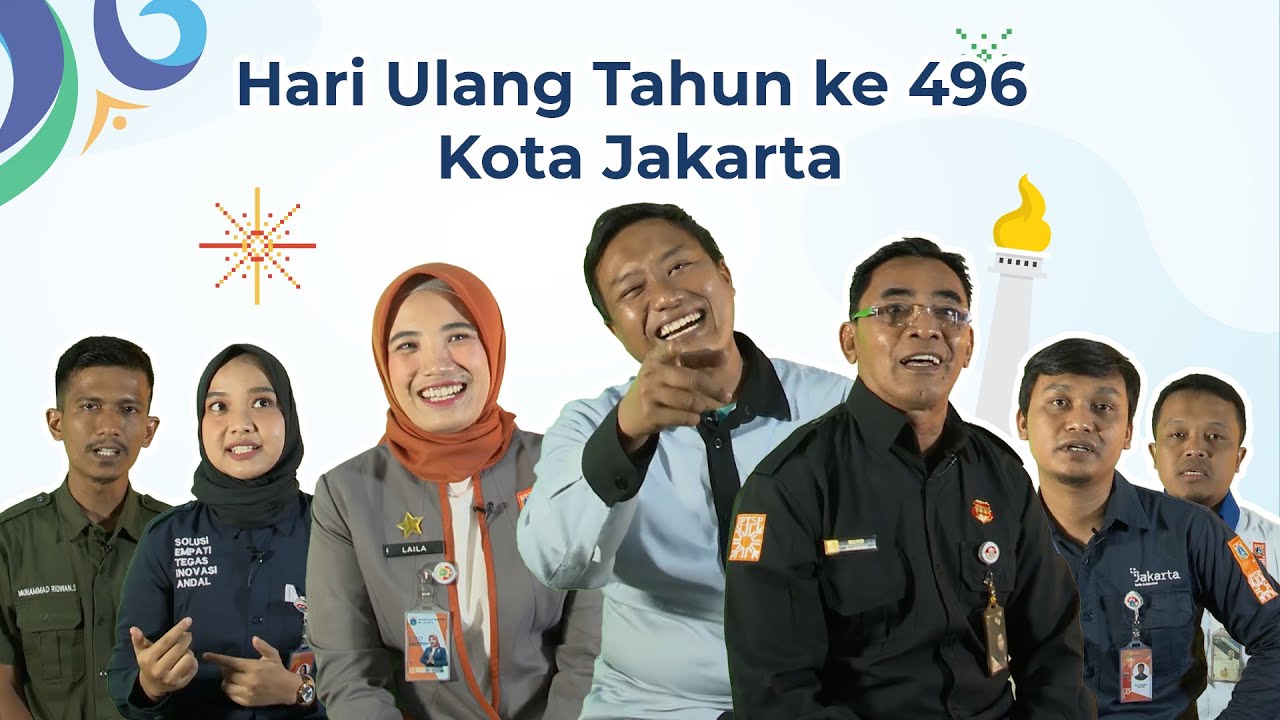 Yuk Kenalan dengan PJLP DPMPTSP Provinsi DKI Jakarta - Spesial HUT ke-496 Kota Jakarta
