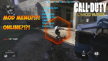 CALL OF DUTY ADVANCED WARFARE MULTIPLAYER TRINITY NON HOST MOD MENU ONLINE + DOWNLOAD LINK