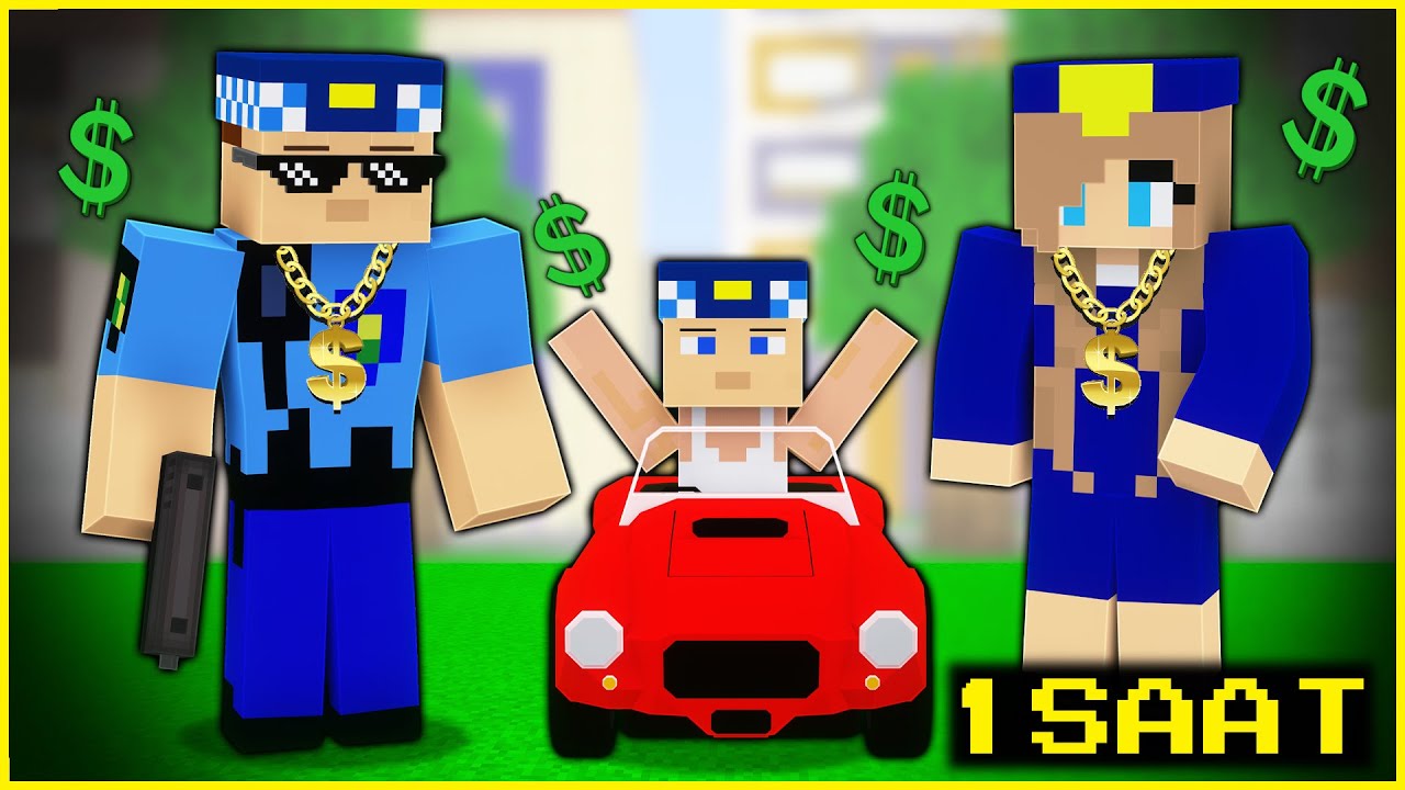 MİNECRAFT KEREM KOMİSER AİLESİ ZENGİN OLDU FİLMİ! 😱 - Minecraft ZENGİN FAKİR HAYATI