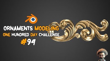 Ornaments Modeling in Blender #94