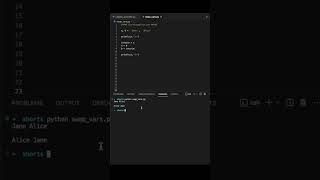 swap variables