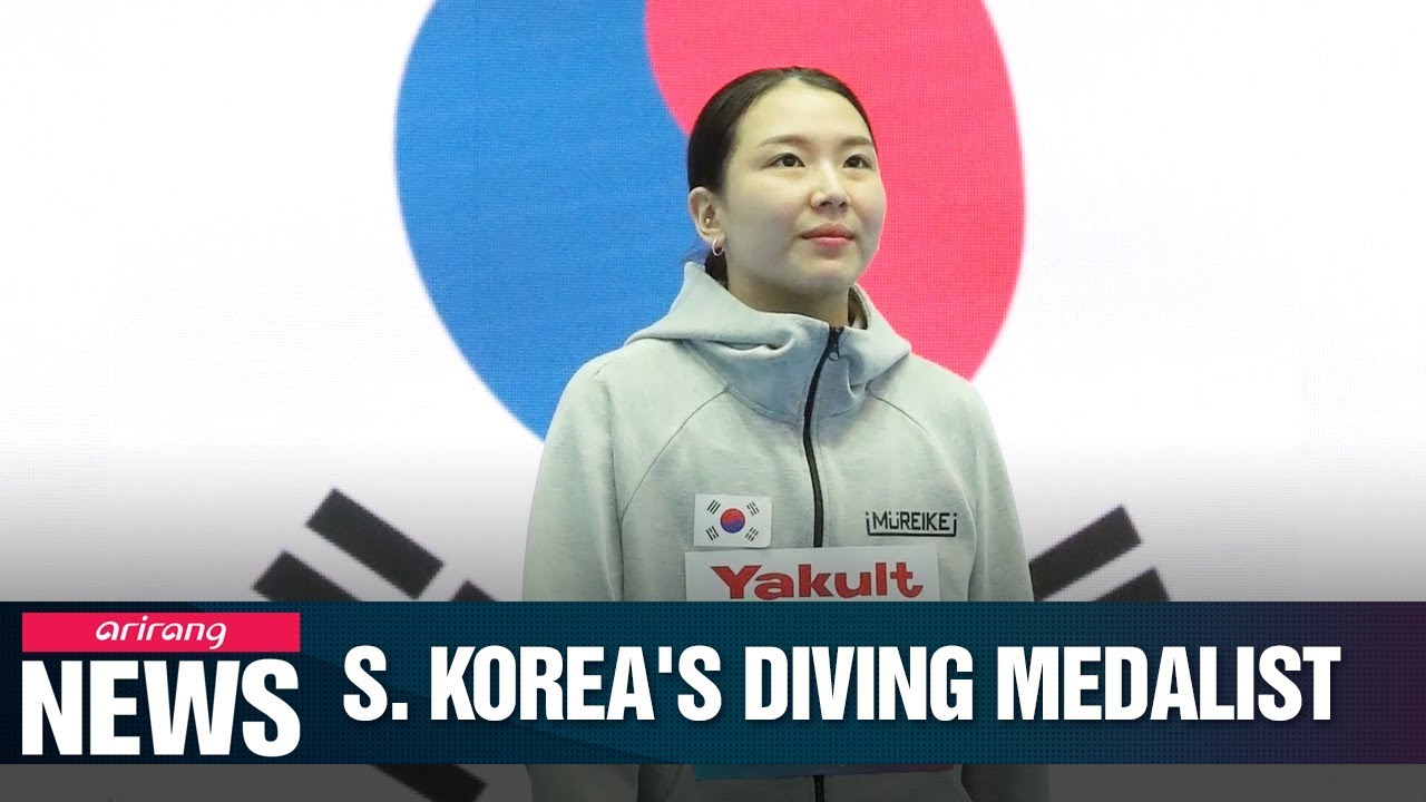 Kim Su-ji makes history by becoming first S. Korean diver to win medal at FINA World Championships
