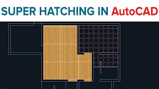 SUPER HATCHING IN AUTOCAD | CREATE CUSTOM HATCH PATTERNS IN AutoCAD