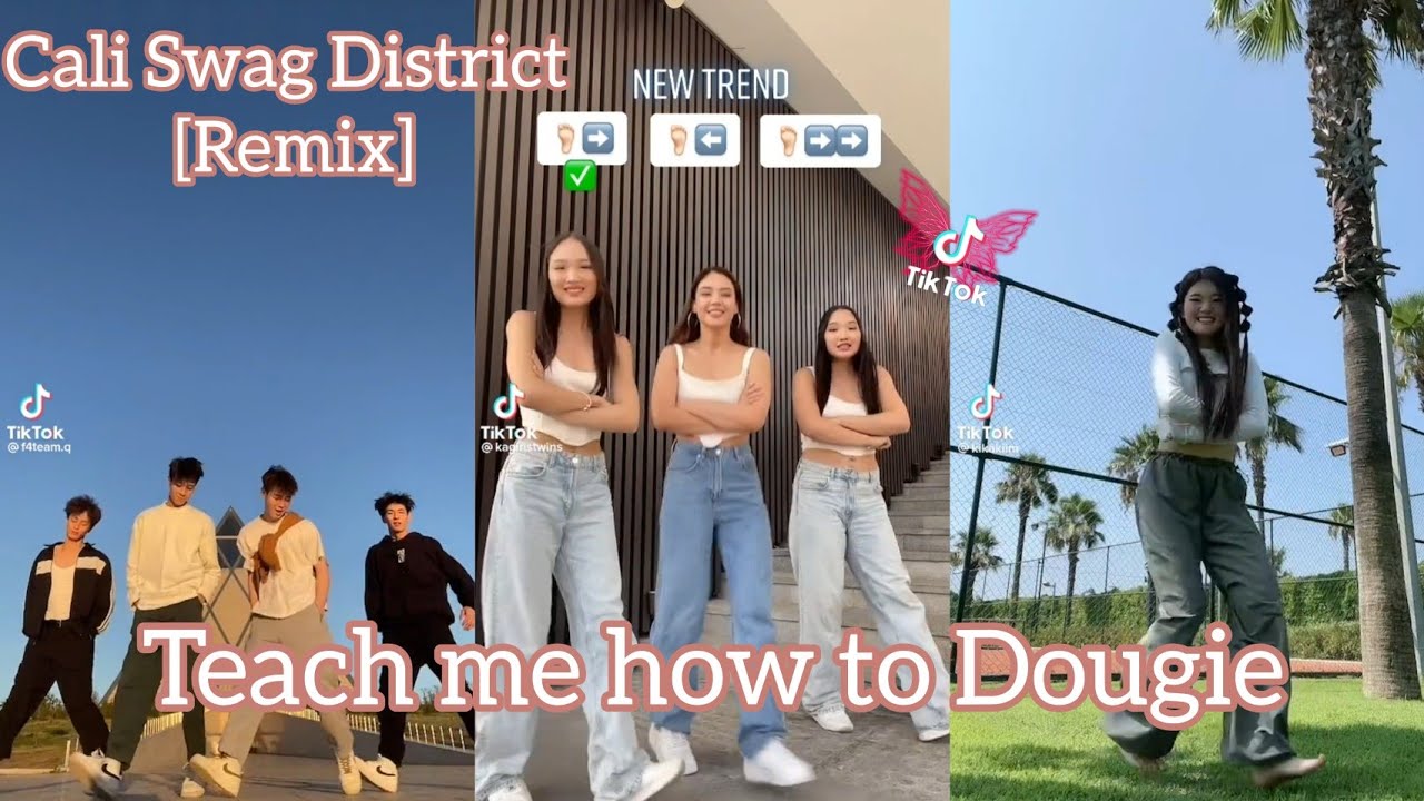 Teach me how to Dougie_ Cali Swag District [Remix] New Dance TikTok ...