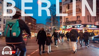 Berlin Nightlife in Neukölln 4K 2021 Street walk in Hermannplatz, Sonnenallee, Real city sounds