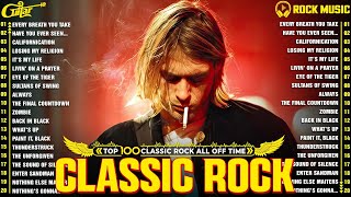 Queen, Guns N Roses, ACDC, Metallica, U2, Pink Floyd, Bon Jovi - Best Classic Rock Songs 70s 80s 90s