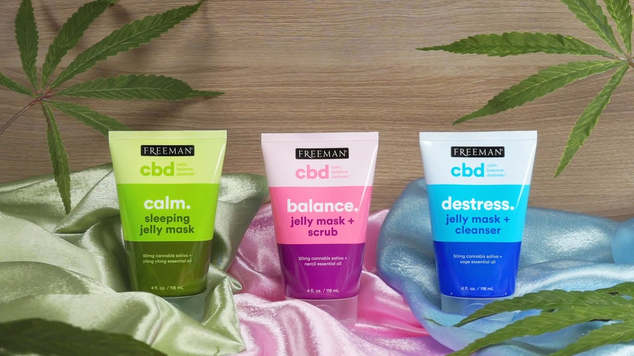 Freeman CBD Jelly Masks