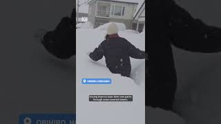 Record snowfall in Japan's north | ABC NEWS
