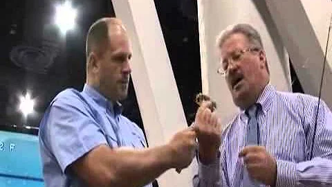 Bobby Uhrig of Mega Strike demonstrates the POWER ...