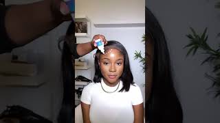 low hairline frontal wig instal ft @hairbykemss