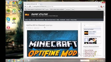 Minecraft: How to download and install optifine 1.5.2 in minecraft