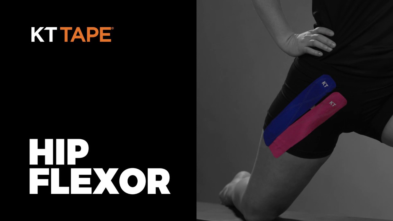 How To use Kinesiology Tape for Hip Flexor Pain | KT Tape UK
