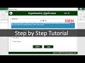 Exam Application Form with Timer | Step by Step Tutorial