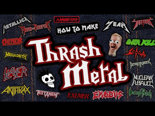 Thrash Metal Band Logos