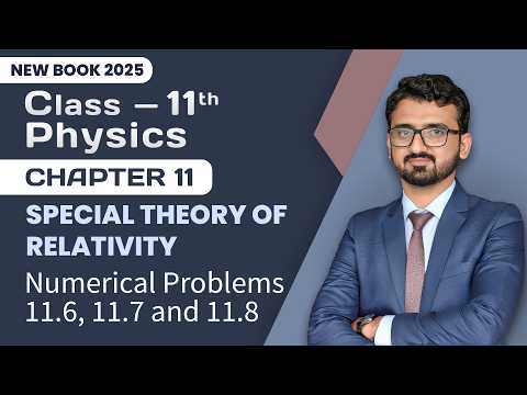 11th Class Physics Chapter 11 | Numerical Problems 11.6, 11.7 and 11.8 | 1st Year New Book 2025