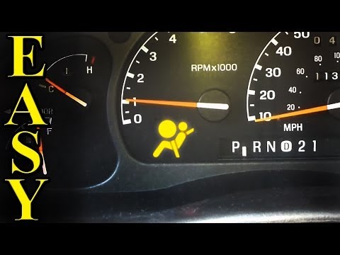 Air Bag Light Flashing, How to diagnose and fix