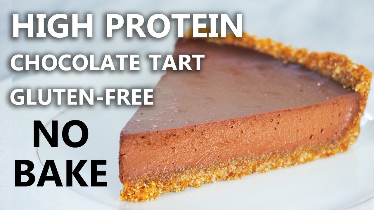 NO BAKE Chocolate Mousse Tart (Grain-free & Vegan Friendly) | HIGH PROTEIN and DAIRY FREE DESSERTS