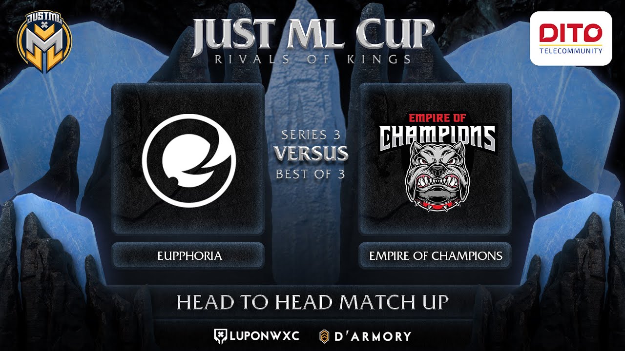 Full Game: Euphoria vs Empire of Champions Game 1 Just ML Cup Groupstage | Mobile Legends