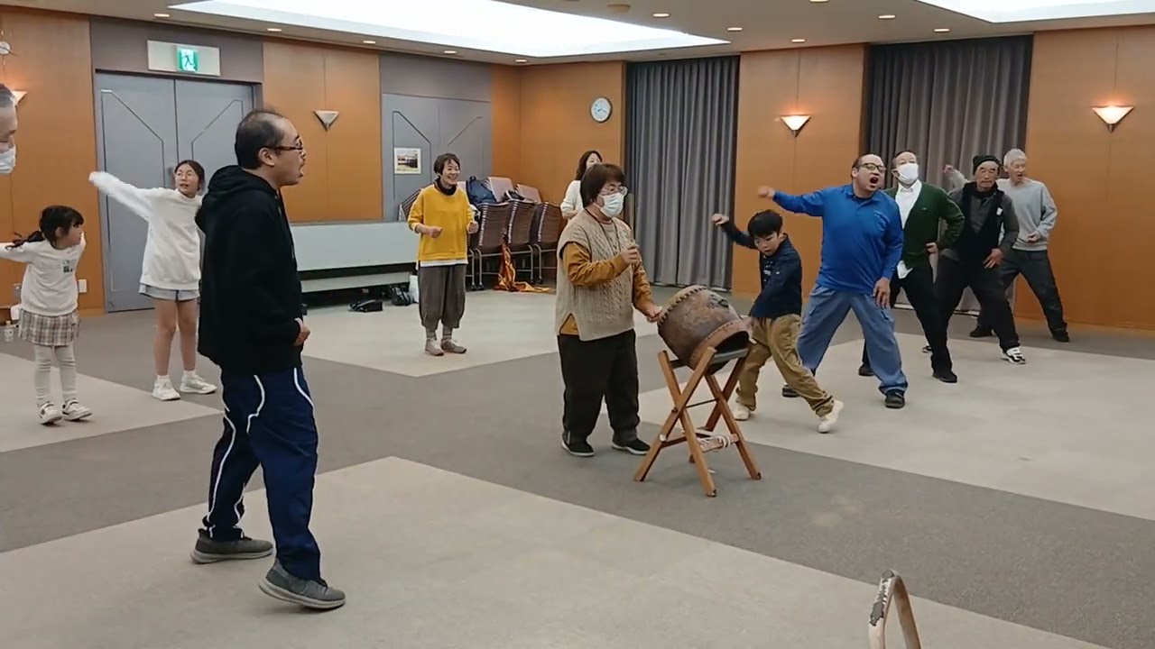 2026年3月５日　あかね空練習　はだか音頭　ゆめトピア長船にて　YUIさん撮影