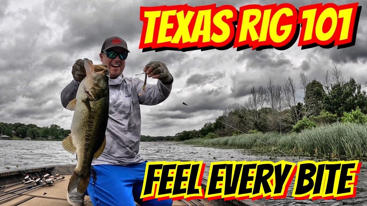 Texas Rig 101: This Simple Trick Gets Big Bites! (Texas Rigged Worms for Beginners)