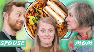 Chicken Fajita CookOff: Mom Vs. Spouse