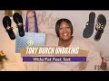 Tory Burch Miller Sandals Unboxing | Miller Mini Jelly Sandals | Fit for Wide Feet