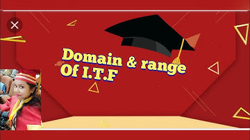 Trick to remember domain & range of inverse trigo functions